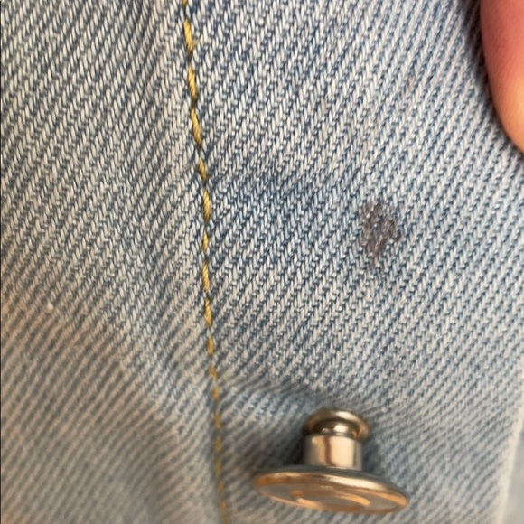 Love Tree  Distressed  Denim Jacket - Picture 8 of 8